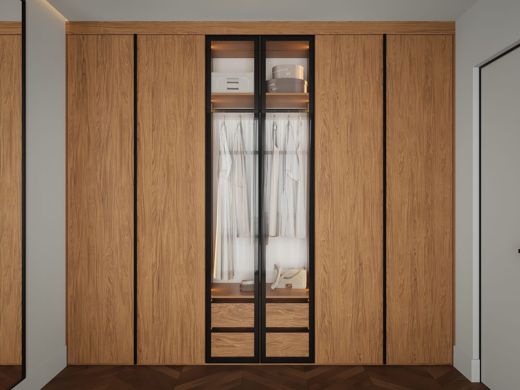 Шкаф URBANOVA Soft & Wood